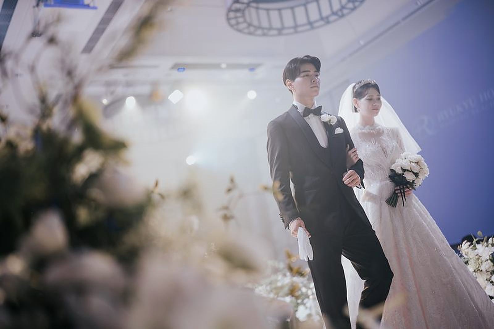 23m 버진로드를 걷는 순간